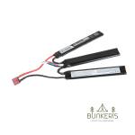 LiPo 11,1V 1300mAh 15/30C Battery - Butterfly Configuration - T-Connect (Deans)