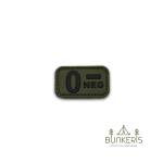 Antsiuvas PVC „0-NEG“ mini