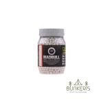 0.40g. Madbull Pecision Heavy White BBs - 2000 BB Bottle