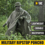 Pončas-palapinsiaustė nuo lietaus M-Tac - Image 2