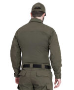 Taktiniai marškinėliai (combat shirt) ilgomis rankovėmis Pentagon Ageron Ranger, ranger žalios spalvos, nugara