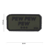 Antsiuvas PVC Pew pew pew