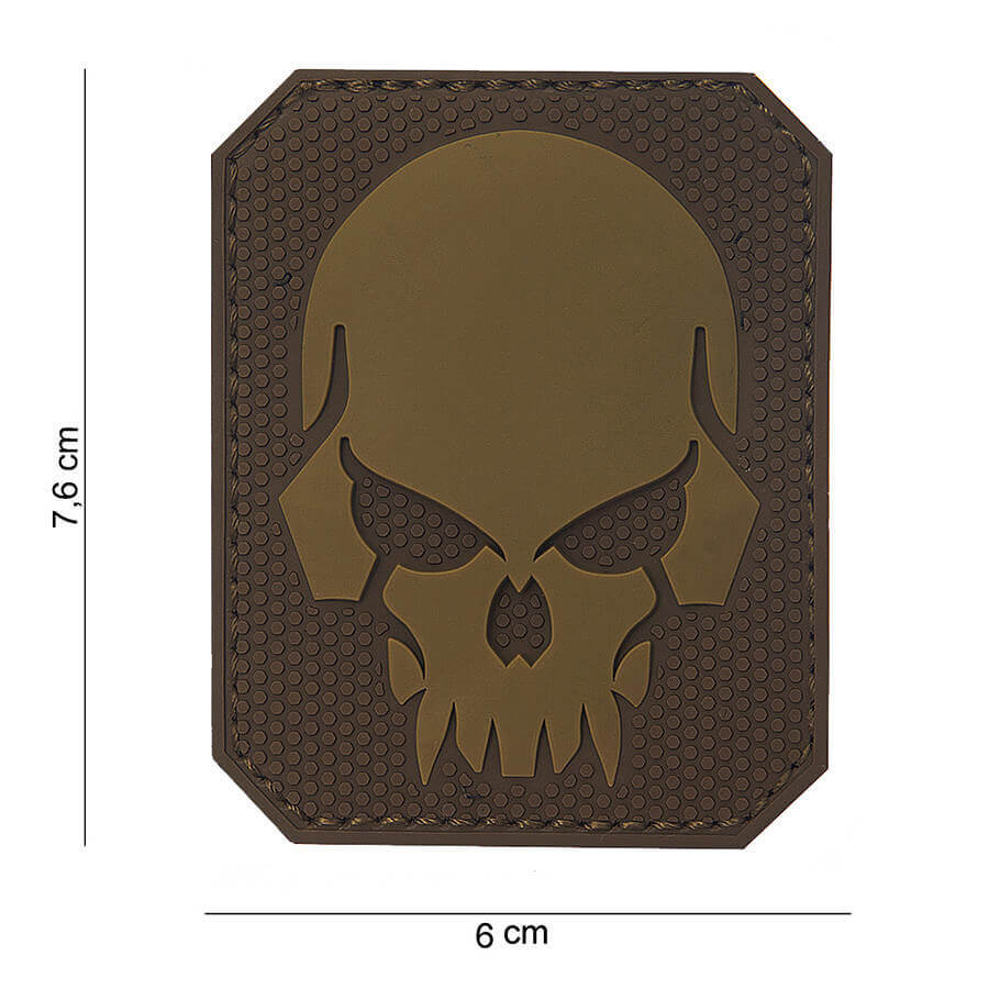Antsiuvas PVC Pirate Skull