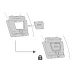 Priedas Petzl Aria montavimui ant Vertex arba Strato šalmo - Image 2